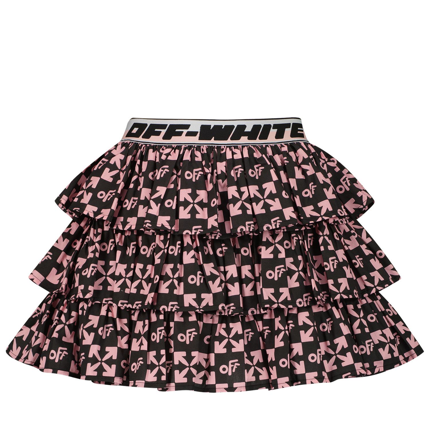 Picture of Off-White OGCC002S22FAB001 kids skirt black