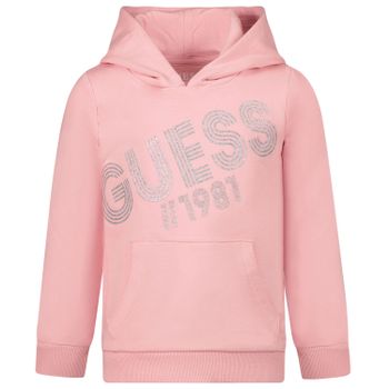 Guess K1YQ00 K kindertrui licht roze Afbeelding van Guess K1YQ00 K kindertrui licht roze
