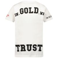 Picture of in Gold We Trust IGWTTKT004 kids t-shirt white