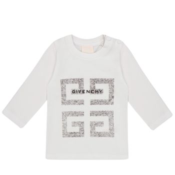 Givenchy H05228 Baby-T-Shirt Weiß Bild von Givenchy H05228 Baby-T-Shirt Weiß