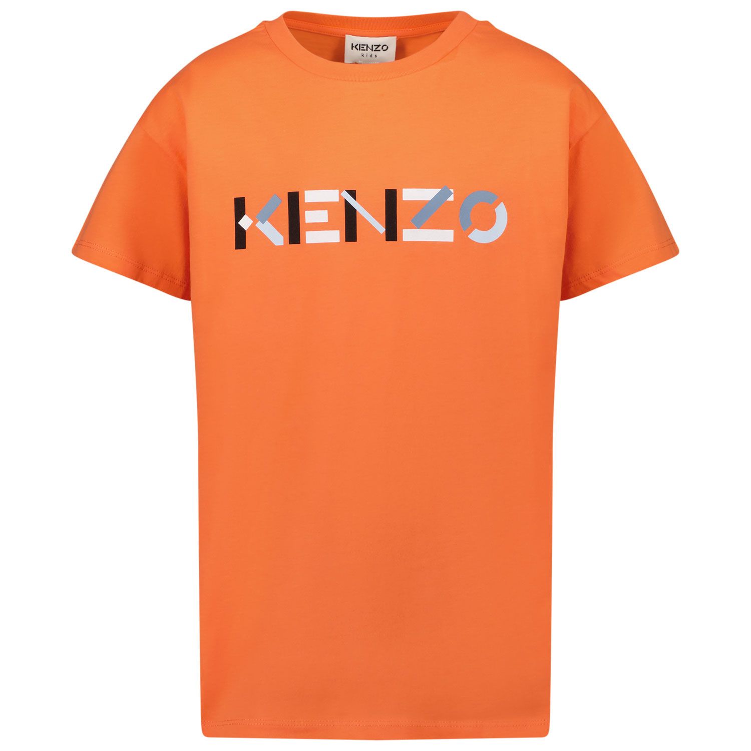 Picture of Kenzo K25647 kids t-shirt coral