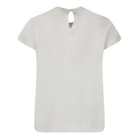 Picture of MonnaLisa 399615 baby shirt white