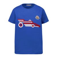 Picture of Moncler 8C00002 baby shirt cobalt blue