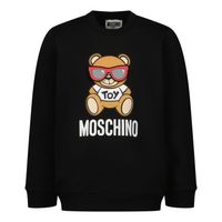 Picture of Moschino MUF042 baby sweater black