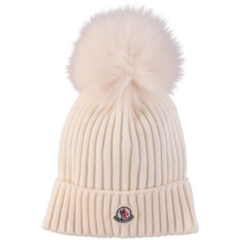Moncler 25605 kindermuts off white Afbeelding van Moncler 25605 kindermuts off white