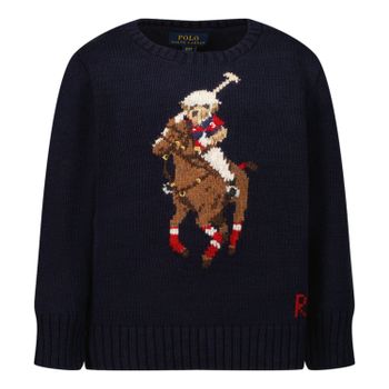 Ralph Lauren 850996 kindertrui navy Afbeelding van Ralph Lauren 850996 kindertrui navy