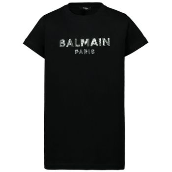 Balmain 6N8041 kinder t-shirt zwart Afbeelding van Balmain 6N8041 kinder t-shirt zwart