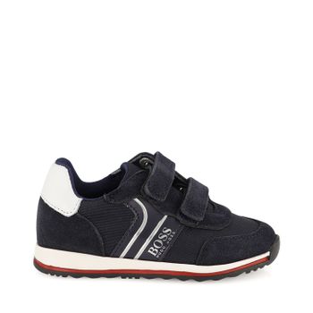 Boss J09H17 kindersneakers navy Afbeelding van Boss J09H17 kindersneakers navy
