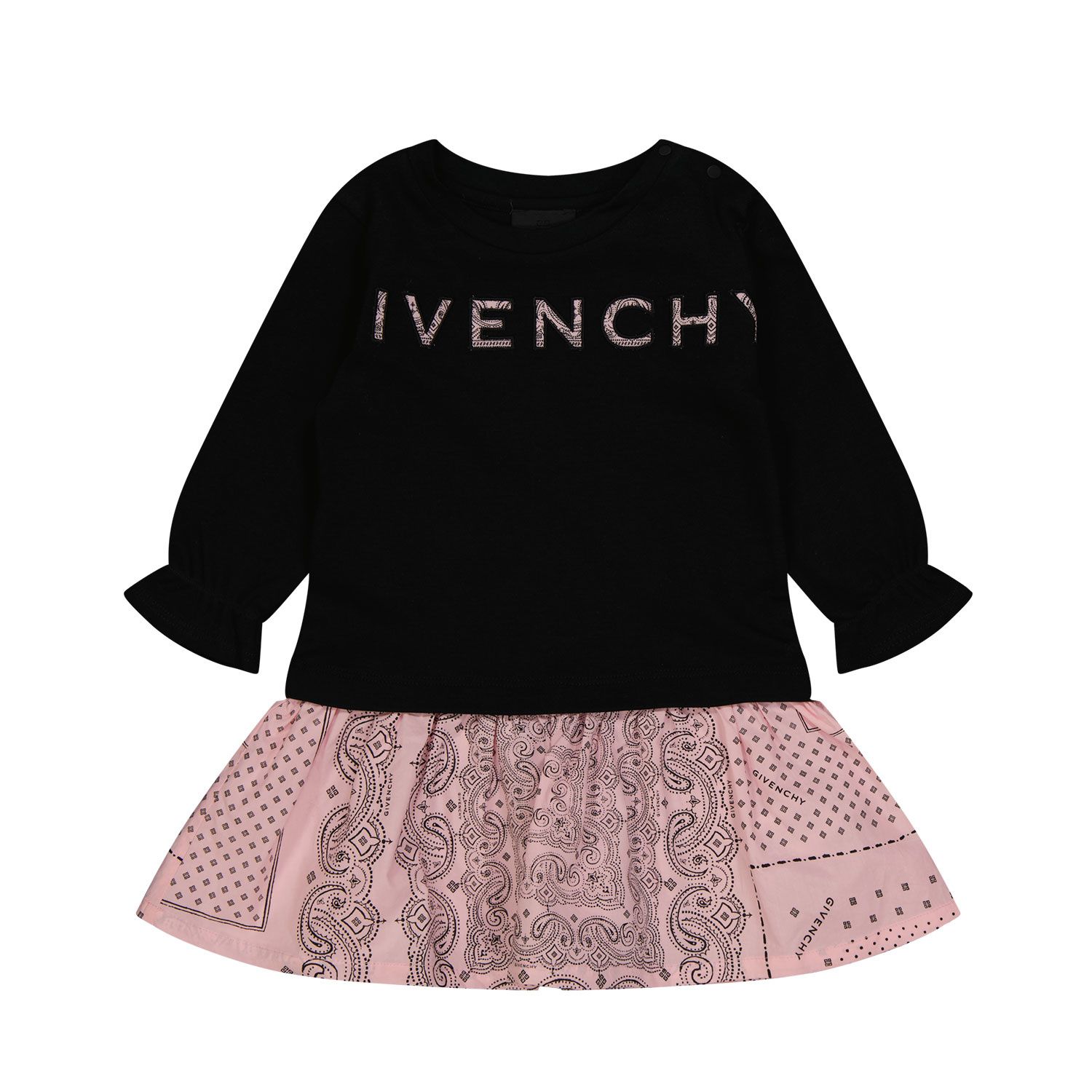 Bild von Givenchy H02095 Babykleid Schwarz