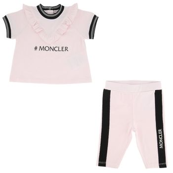 Moncler 8M71010 babysetje licht roze Afbeelding van Moncler 8M71010 babysetje licht roze