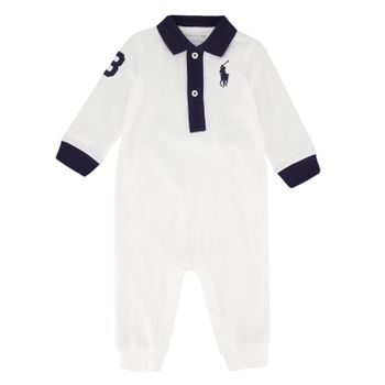 Ralph Lauren 320799511 Babystrampelanzug Weiß Bild von Ralph Lauren 320799511 Babystrampelanzug Weiß