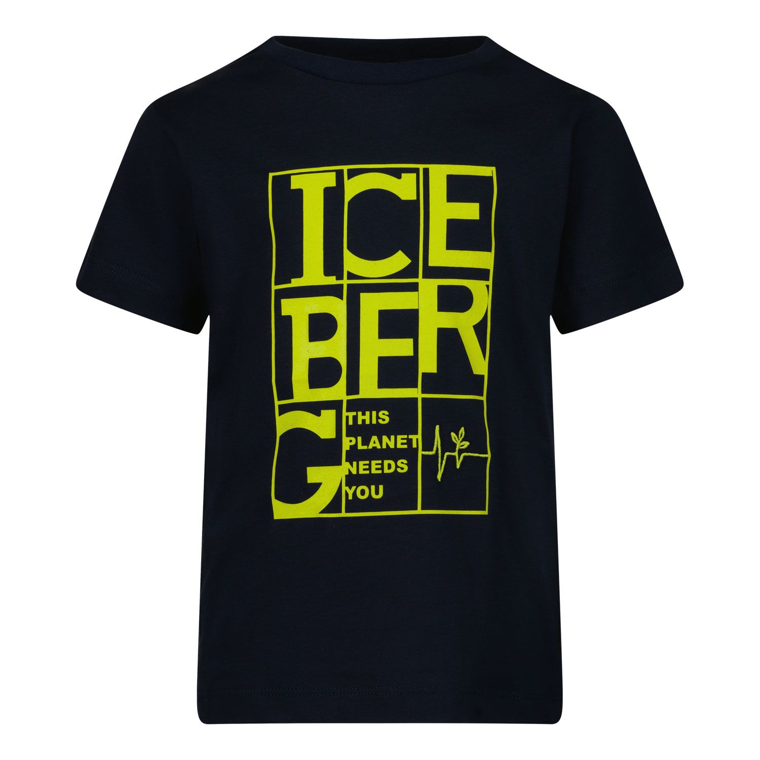 Picture of Iceberg TSICE0104B kids t-shirt navy