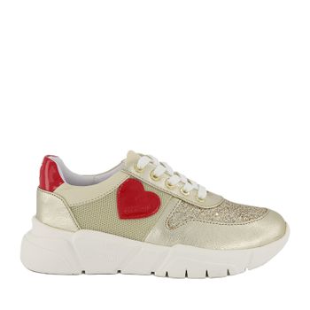 Moschino JA15453G1A dames sneakers goud Afbeelding van Moschino JA15453G1A dames sneakers goud