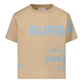Burberry 8047561 baby t-shirt beige Afbeelding van Burberry 8047561 baby t-shirt beige