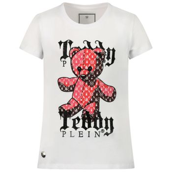 Philipp Plein F20C GTK0632 Kindershirt Weiß Bild von Philipp Plein F20C GTK0632 Kindershirt Weiß