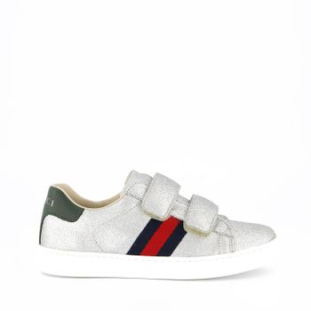 Gucci 463091 KUSU0 Kindersneaker Silber Bild von Gucci 463091 KUSU0 Kindersneaker Silber