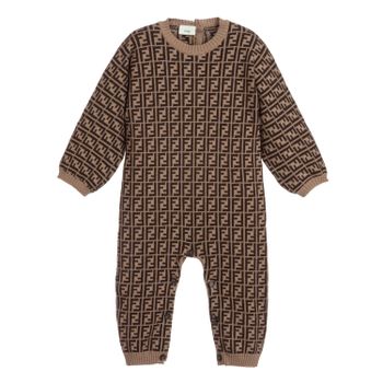 Fendi BUL048 A3TE boxpakje bruin Afbeelding van Fendi BUL048 A3TE boxpakje bruin