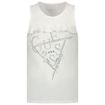 Guess J02I19 kinder t-shirt wit Afbeelding van Guess J02I19 kinder t-shirt wit