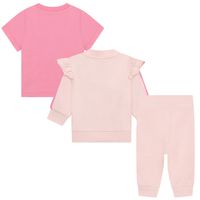 Picture of Boss J98365 baby sweatsuit light pink