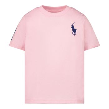 Ralph Lauren 320832907 baby t-shirt roze Afbeelding van Ralph Lauren 320832907 baby t-shirt roze