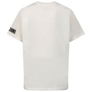 Afbeelding van Moschino HWM02L kinder t-shirt off white