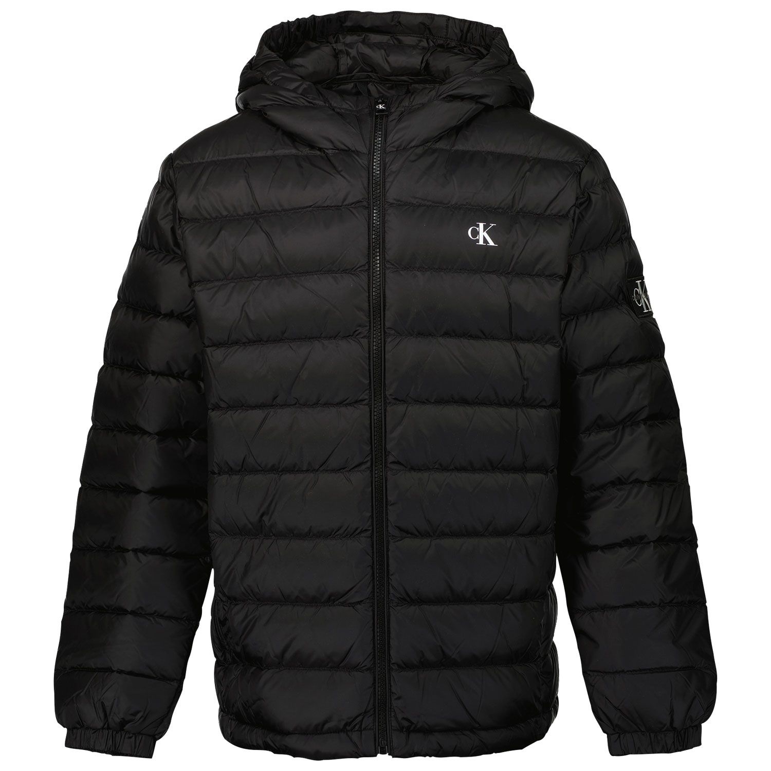Picture of Calvin Klein IB0IB00554 kids jacket black
