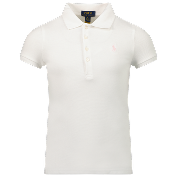 Ralph Lauren 573242 kinder polo wit Afbeelding van Ralph Lauren 573242 kinder polo wit