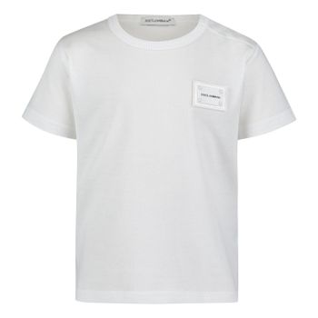 Dolce & Gabbana L1JT7T/G7OLK baby t-shirt wit Afbeelding van Dolce & Gabbana L1JT7T/G7OLK baby t-shirt wit