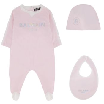 Balmain 6N0800 boxpakje licht roze Afbeelding van Balmain 6N0800 boxpakje licht roze
