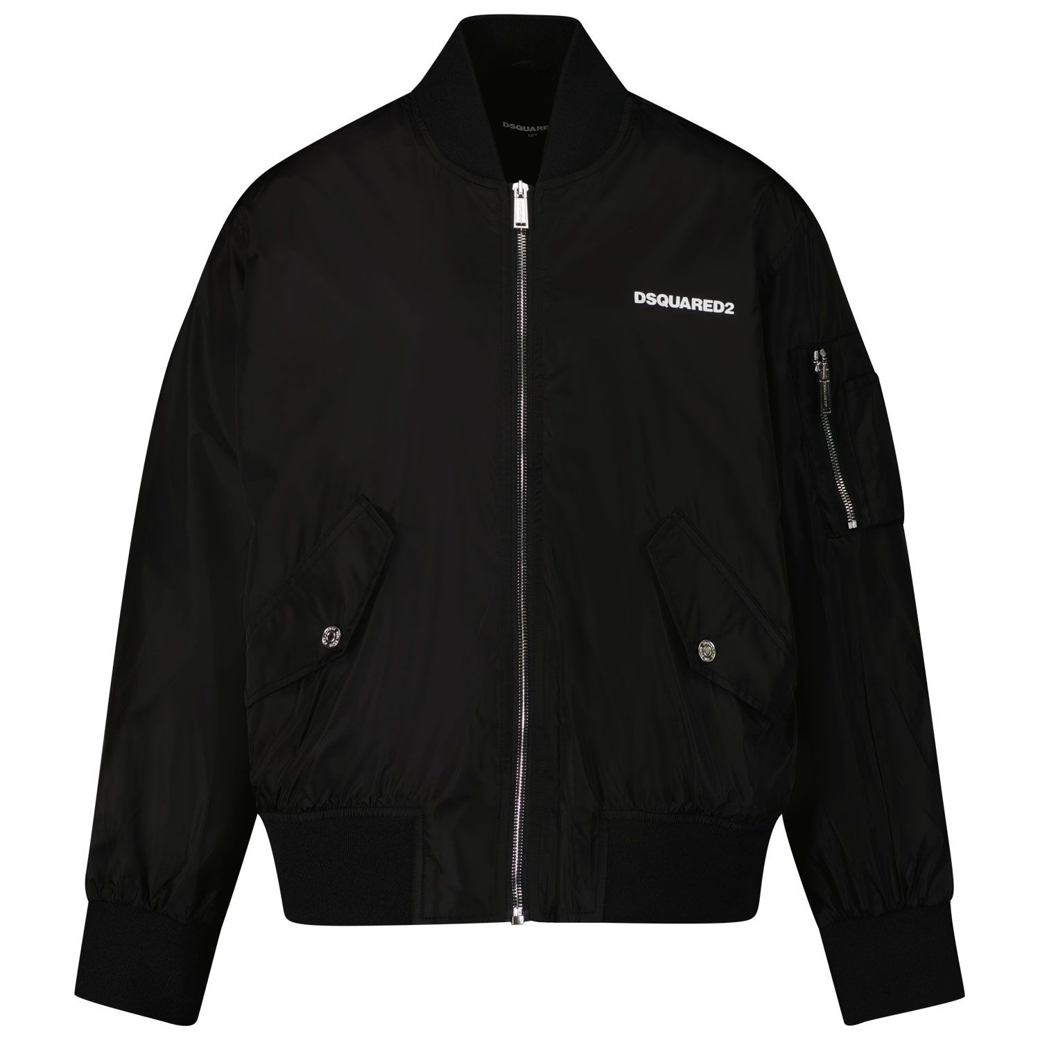 Picture of Dsquared2 DQ0766 kids jacket black