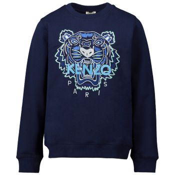 Kenzo 15678 kindertrui navy Afbeelding van Kenzo 15678 kindertrui navy