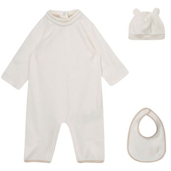 Fendi BUK076 AEX1 Babystrampelanzug Weiß Bild von Fendi BUK076 AEX1 Babystrampelanzug Weiß