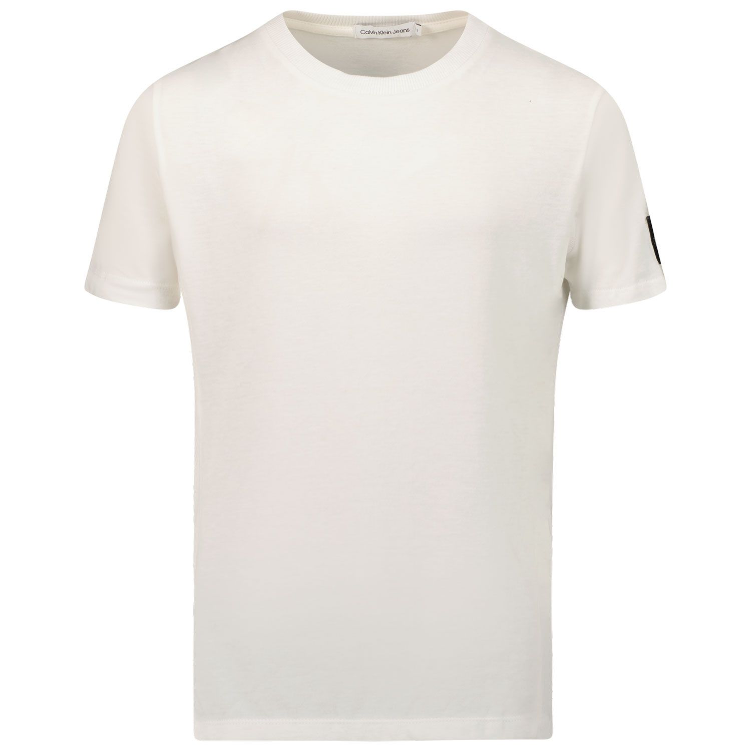 Afbeelding van Calvin Klein IB0IB01113 kinder t-shirt wit