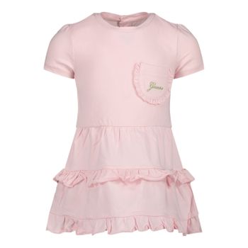 Guess A02K01 babyjurkje licht roze Afbeelding van Guess A02K01 babyjurkje licht roze