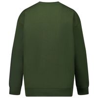 Picture of Fendi JUH033 AG18 kids sweater dark green