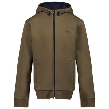 Boss J25N13 kindervest army Afbeelding van Boss J25N13 kindervest army
