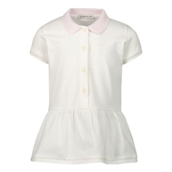 Moncler 8M71310 babysetje off white Afbeelding van Moncler 8M71310 babysetje off white