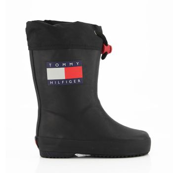 Tommy Hilfiger 30766 kinderlaarzen zwart Afbeelding van Tommy Hilfiger 30766 kinderlaarzen zwart