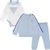 Guess H2RW01 KA6W0 Baby-Trainingsanzug Hellblau