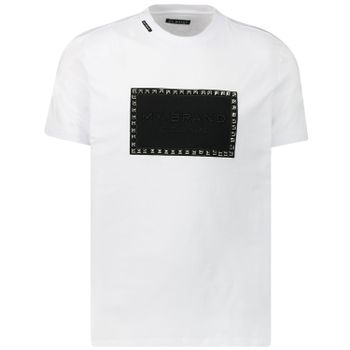 My Brand 1X20001A0036 heren t-shirt wit Afbeelding van My Brand 1X20001A0036 heren t-shirt wit