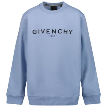 Givenchy H25362 Kinderpullover Hellblau Bild von Givenchy H25362 Kinderpullover Hellblau