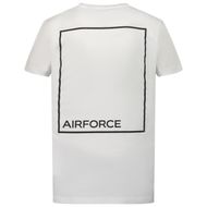 Afbeelding van Airforce TBB0896 kinder t-shirt wit