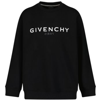 Givenchy H25362 Kinderpullover Schwarz Bild von Givenchy H25362 Kinderpullover Schwarz