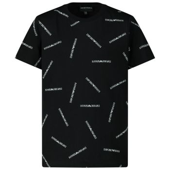 Armani 3H4TD7 kinder t-shirt zwart Afbeelding van Armani 3H4TD7 kinder t-shirt zwart