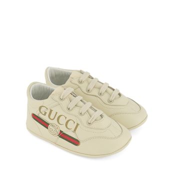 Gucci 612786 babyschoenen off white Afbeelding van Gucci 612786 babyschoenen off white