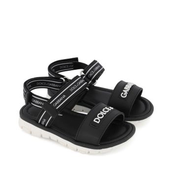 Dolce & Gabbana DN0139 / AX183 kindersandalen zwart Afbeelding van Dolce & Gabbana DN0139 / AX183 kindersandalen zwart