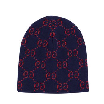 Gucci 581580 kindermuts navy Afbeelding van Gucci 581580 kindermuts navy