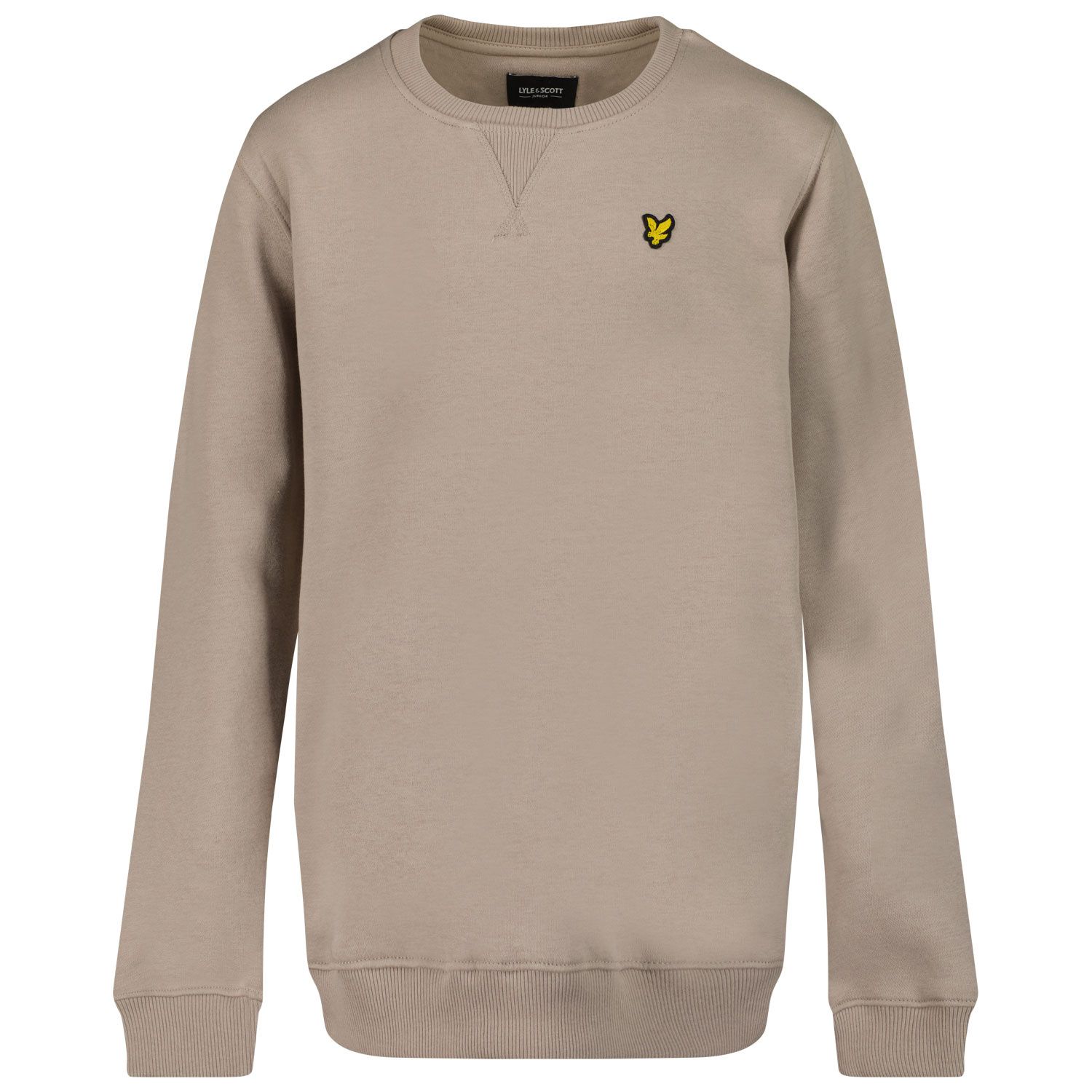 Picture of Lyle & Scott LSC0016S kids sweater taupe