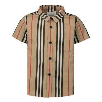 Burberry 8023263 baby blouse beige Afbeelding van Burberry 8023263 baby blouse beige