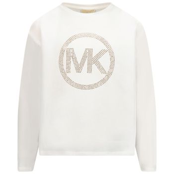 Michael Kors R15122 kinder t-shirt off white Afbeelding van Michael Kors R15122 kinder t-shirt off white